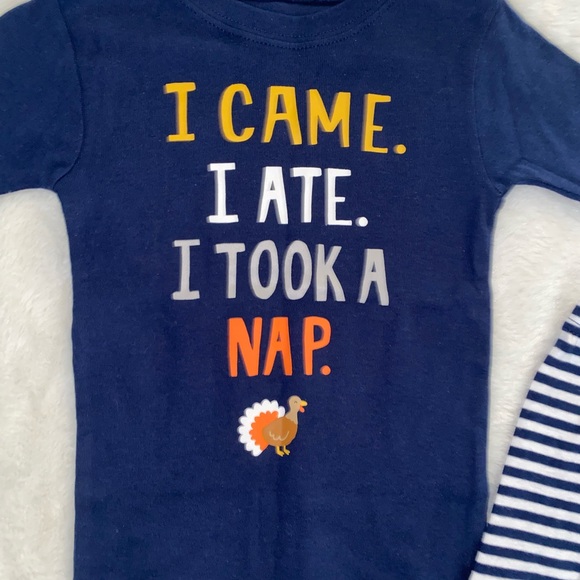 🦃NWT Carters Pj set🦃 - Picture 3 of 4